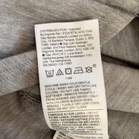 Athleta Girl Comeback Tank Top Grey Mesh Girls XL 14 - Picture 9 of 9